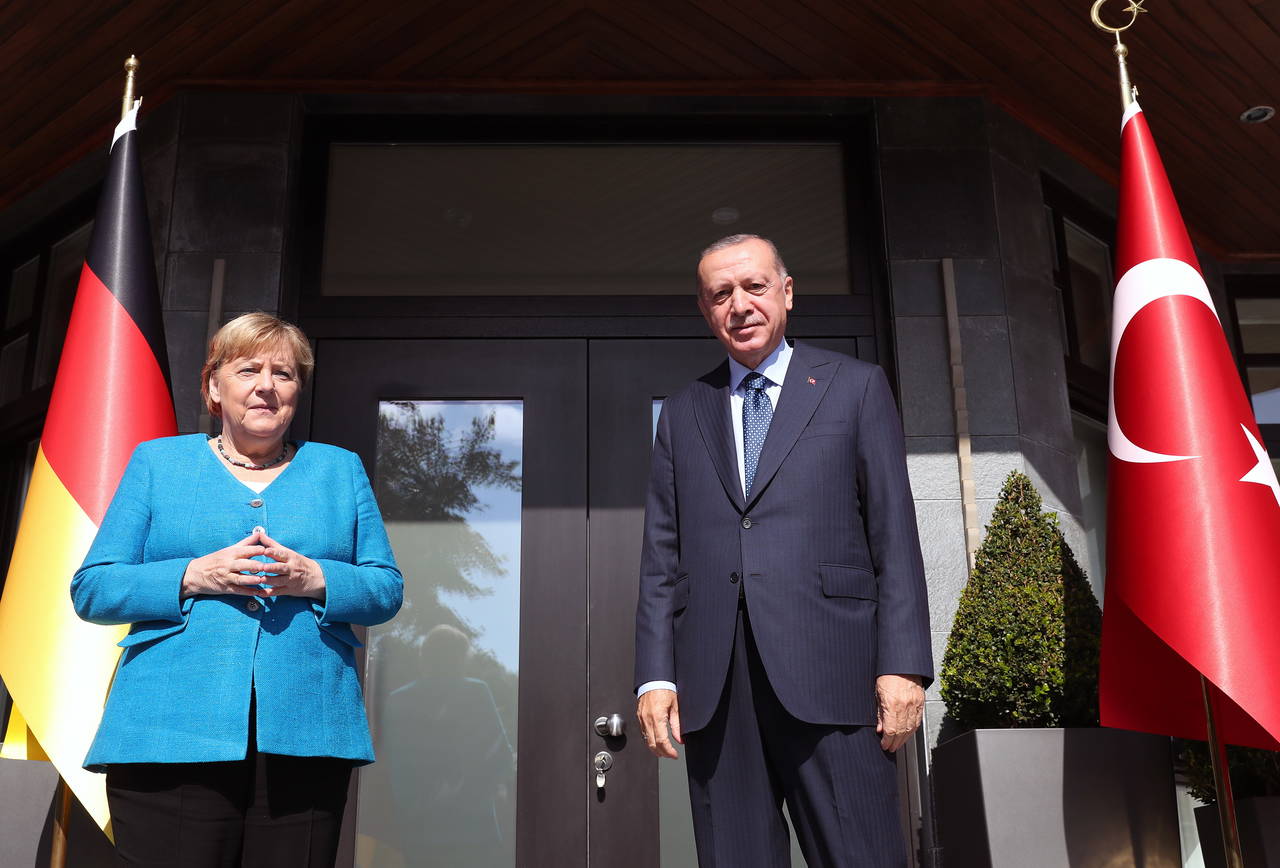 Angela Merkel'den Türkiye'ye veda ziyareti