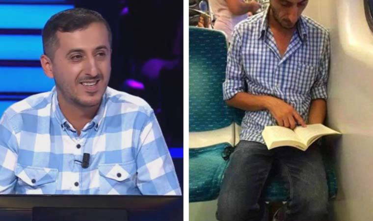 Metroda kitap okuduğu için aşağılanmıştı: Ali Uçar, Kim Milyoner Olmak İster'e katıldı