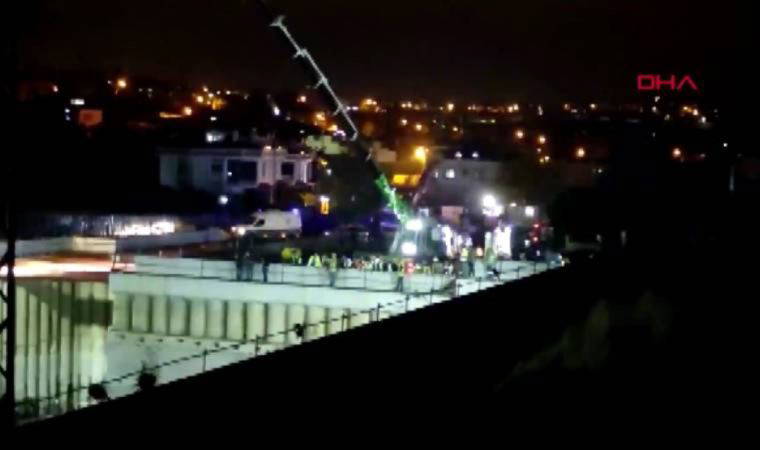 Arnavutköy'de metro inşaatında kaza: 3 işçi yaralı