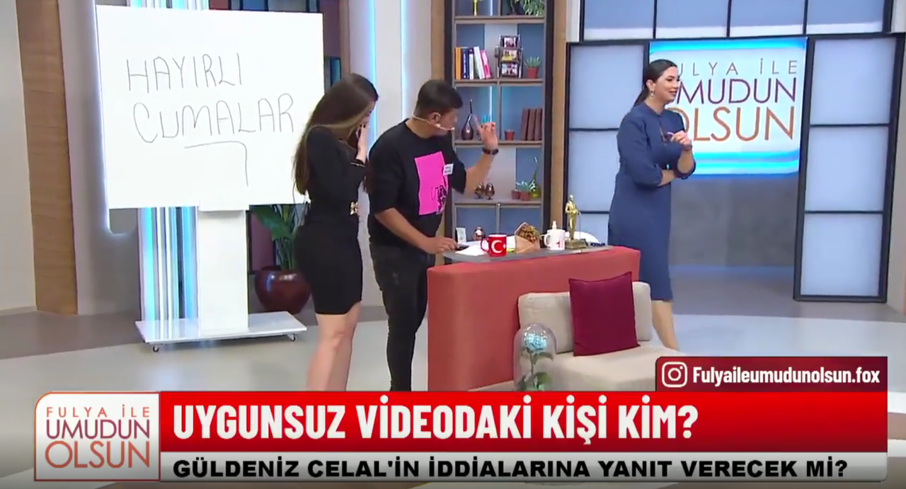 Türk televizyonlarında bu da oldu! Canlı yayında eşinin cinsel içerikli videosunu izletti