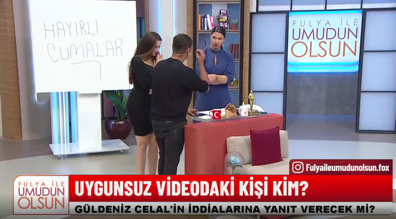 Türk televizyonlarında bu da oldu! Canlı yayında eşinin cinsel içerikli videosunu izletti