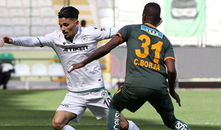 Konyaspor, Alanyaspor ile 1-1 berabere kaldı