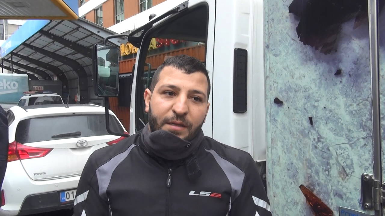 Kadın sürücüye saldırdı, 