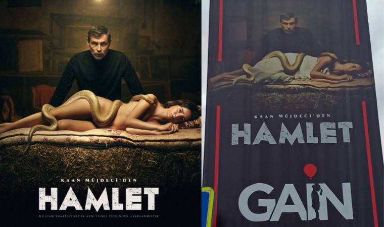 'Hamlet' dizisinin afişi sansürlendi: Sosyal medyada tepkiler gecikmedi