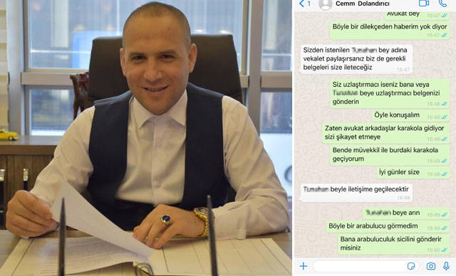 Taciz suçu şikayet dilekçesiyle dolandıracaklardı