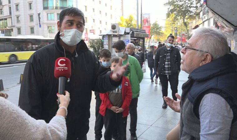 Yurttaşlar sokakta birbirine girdi, ortalık karıştı: "Telefonunu göster" diyen kişiye olay cevap