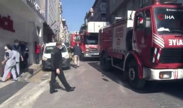 Bahçelievler'de hastanenin bodrum katında yangın çıktı; hastalar tahliye edildi