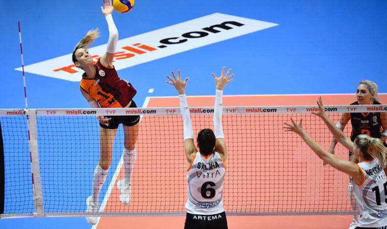 Galatasaray HDI Sigorta Eczacıbaşı Dynavit'i devirdi