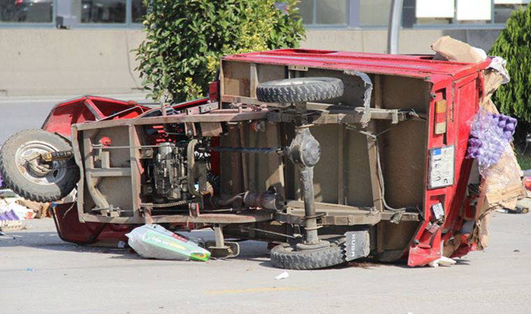 Kocaeli'de Akaryakıt istasyonunda korkunç kaza