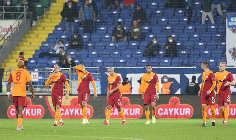 Galatasaray, Rizespor'u 3-2 yendi! Çaykur Rizespor 2-3 Galatasaray