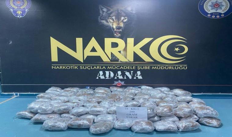 'Dondurma yüklü TIR'da 1,5 milyon liralık uyuşturucu bulundu