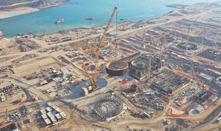 Mersin Akkuyu Nükleer Santrali'nde yangının ardından açıklama