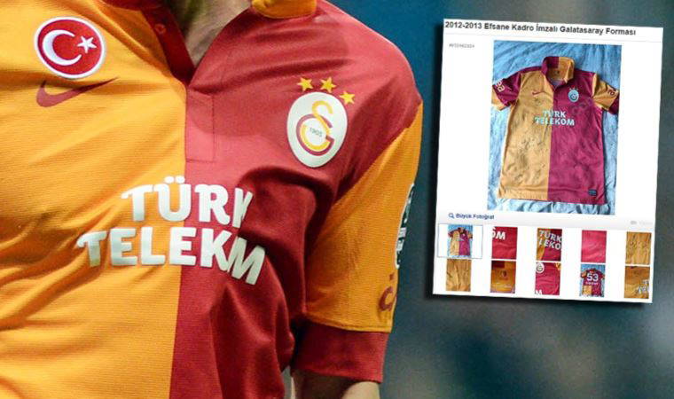 Sahibinden satışa sunulan Kobe Bryant imzalı Galatasaray forması dudak uçuklattı