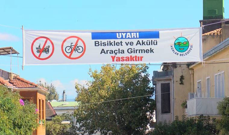 İstanbul'un Adalar ilçesinde akülü araç kullanımı bugünden itibaren yasaklandı