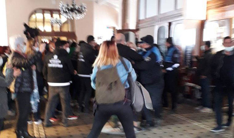 Tahliyede İBB'ye polis engeli