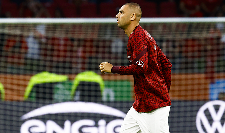 A Milli futbolcu Burak Yılmaz, Norveç maçı öncesi açıklamalarda bulundu
