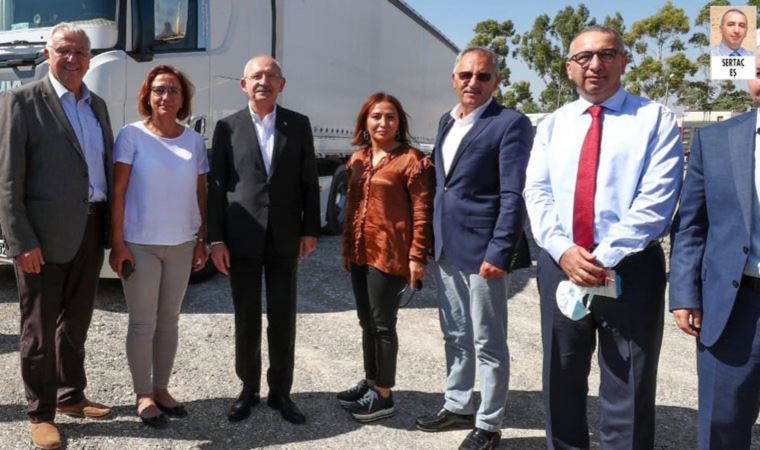 CHP Genel Başkanı Kemal Kılıçdaroğlu, Mersin’de, nakliyecilerle bir araya geldi