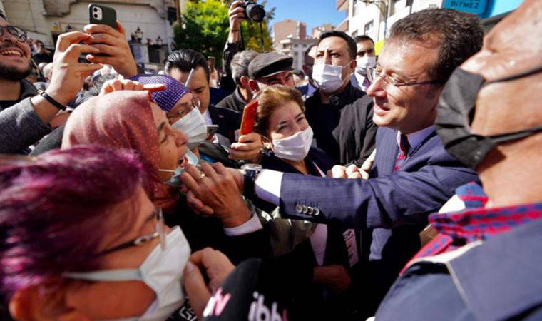 Ekrem İmamoğlu'na Gümüşhane'de yoğun ilgi