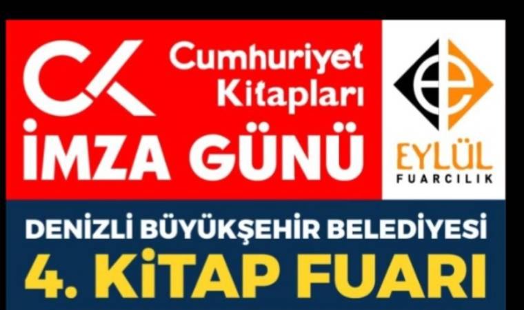 Gazetemiz yazarları Işık Kansu ve Mustafa Balbay, Denizli Kitap Fuarı’nda