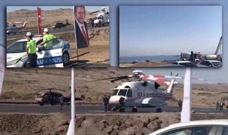 Savaş gemileri, helikopterler, yüzlerce polis... Hepsi Erdoğan için hazır bekliyor