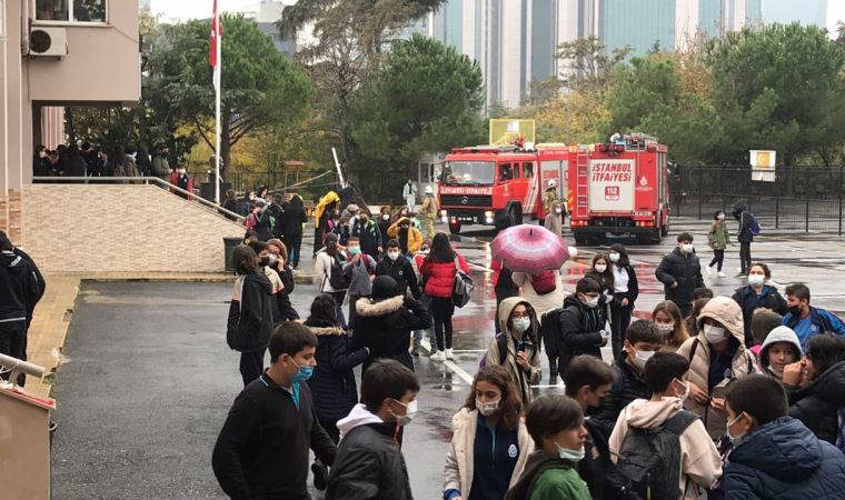 Beşiktaş'ta okulun elektrik panosu yandı; okul tatil edildi