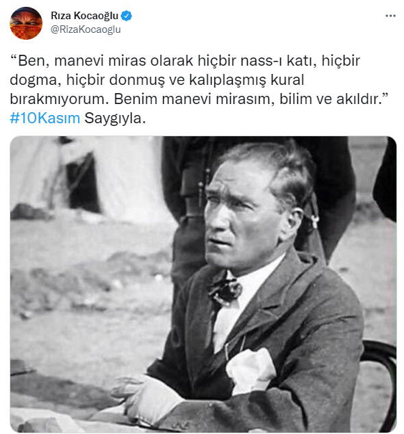 Sanatçılardan 10 Kasım paylaşımları