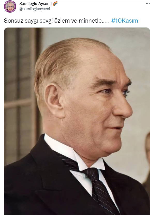 Sanatçılardan 10 Kasım paylaşımları