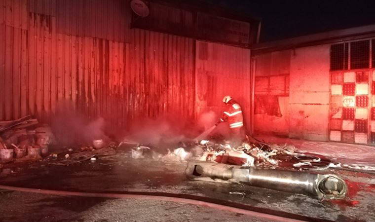 'Yakacağım' dedi, ateşe verip kaçtı