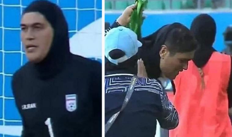 İran-Ürdün maçında erkek kaleci iddiası