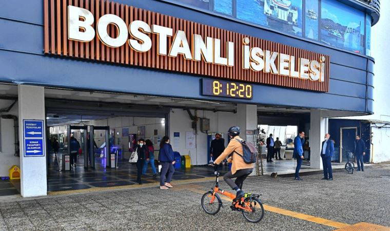 İzmir’de bisikletle vapura binmek 5 kuruş: Bir yılda 74 bin kişi yararlandı