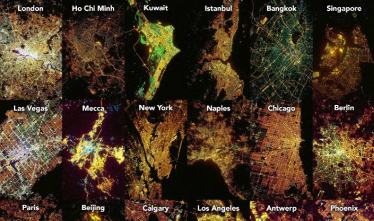 NASA çarpıcı görüntüleri paylaştı: Aralarında İstanbul da var