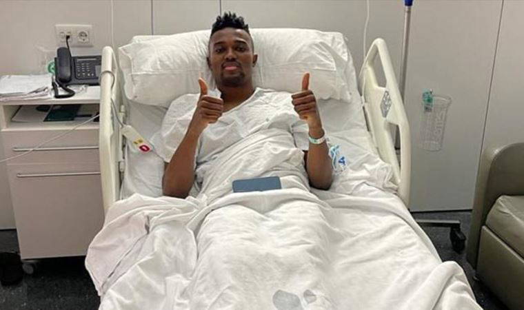 Kayserisporlu futbolcu Bernard Mensah ameliyat oldu