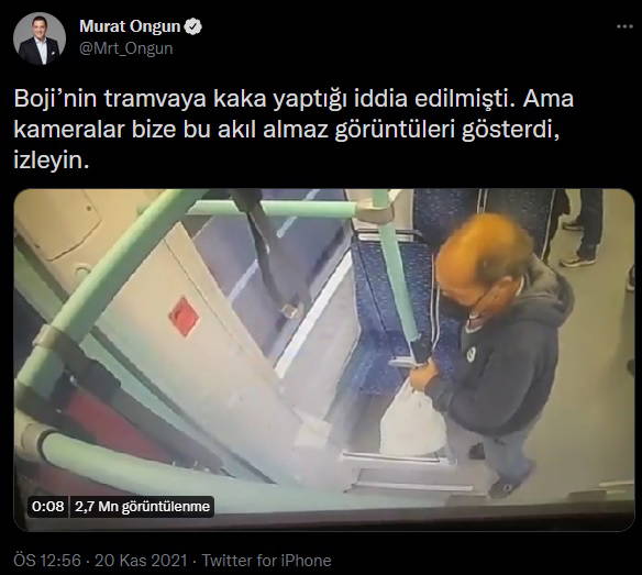 Boji'ye kurulan kumpasa tepkiler gecikmedi: 