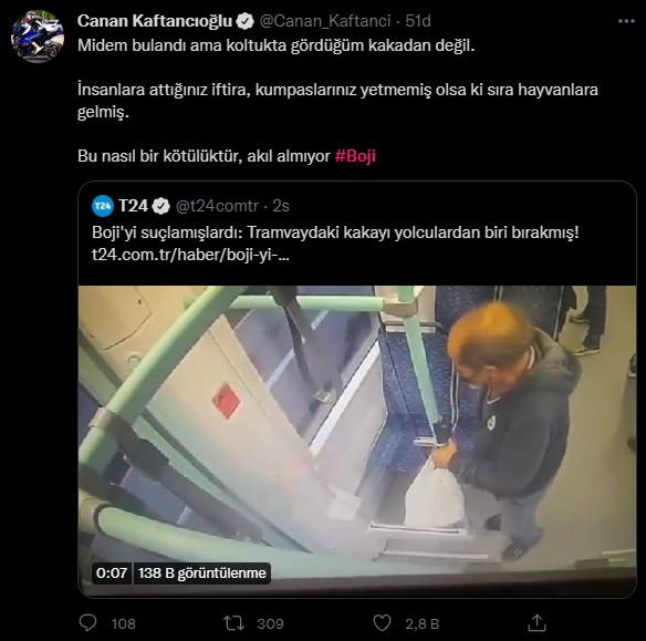 Boji'ye kurulan kumpasa tepkiler gecikmedi: 