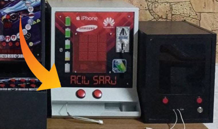 Görenler 'acil şarj' cihazı sandı; gerçek başka çıktı