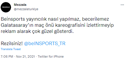 Galatasaray taraftarından yayıncı kuruluşa 