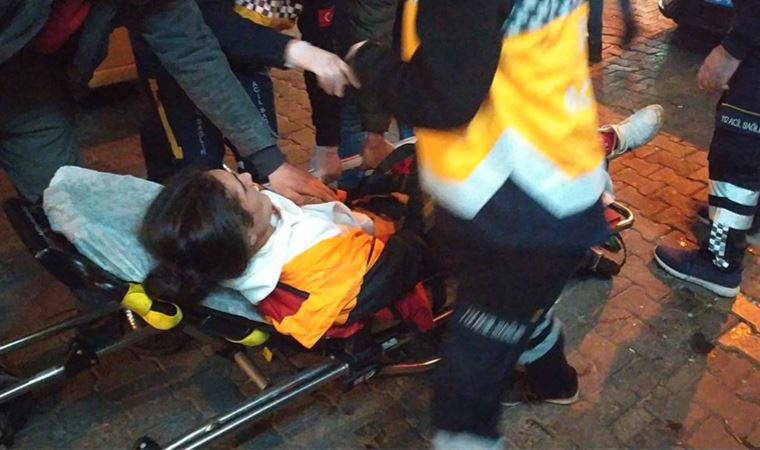 Uşak'ta derbi sonrası kavga çıktı, 2 kişi yaralandı