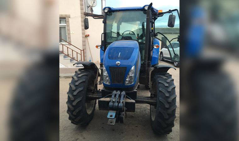 Tekirdağ'da hırsızlar traktörün demirlerini çaldı