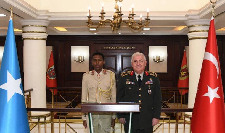 Genelkurmay Başkanı Güler, Somalili mevkidaşıyla görüştü
