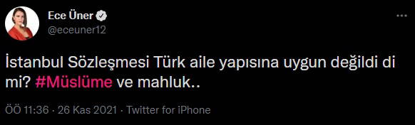 Sosyal medyada 'Müslüme' isyanı: 