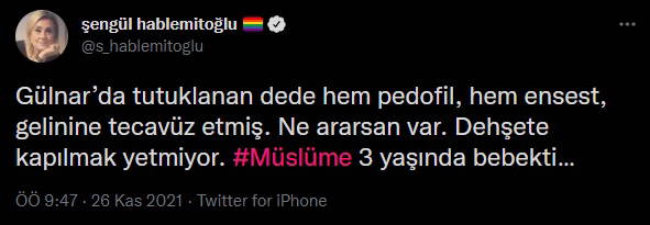 Sosyal medyada 'Müslüme' isyanı: 