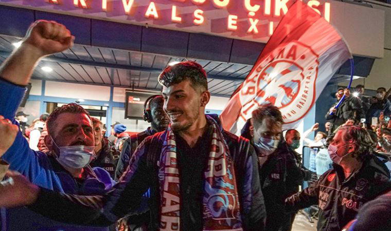 Trabzonspor’a coşkulu karşılama