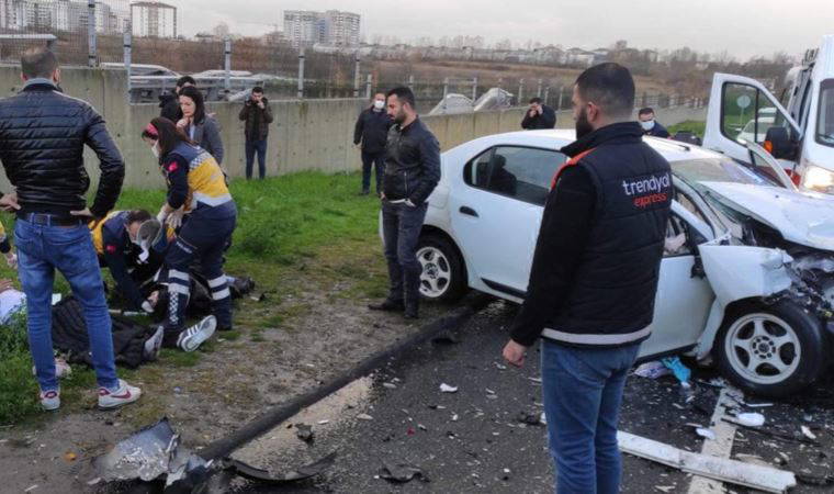 Tekirdağ'da feci kaza: 5 yaralı
