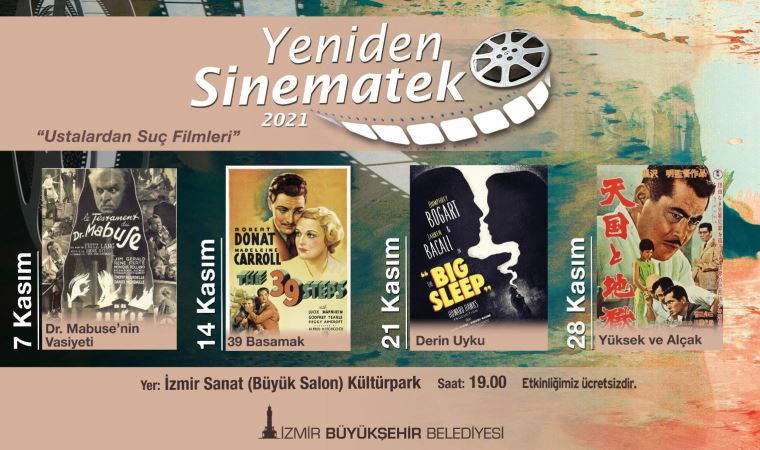 Yeniden Sinematek’te 'ustalardan suç filmleri'