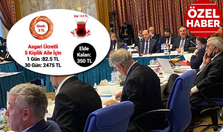 Bakana pankartlı tepki: Çay-simit hesabı yaparak iktidara geldiler ama asgari ücretliyi unuttular