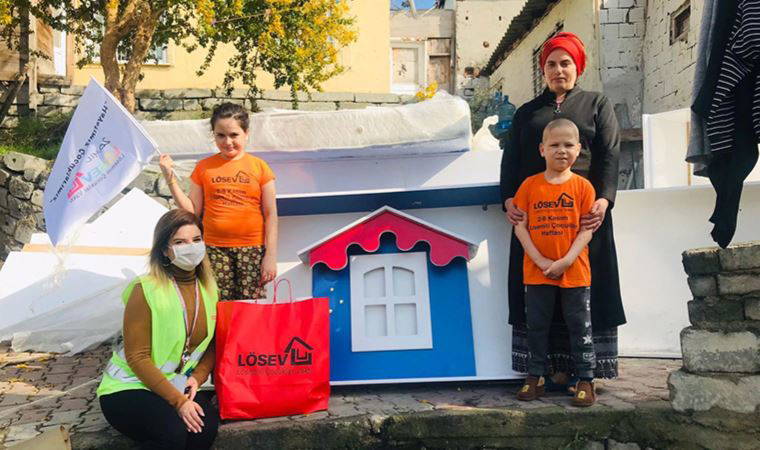 LÖSEV, 6 yaşındaki ALL hastası Cafer'in hayalini gerçekleştirdi