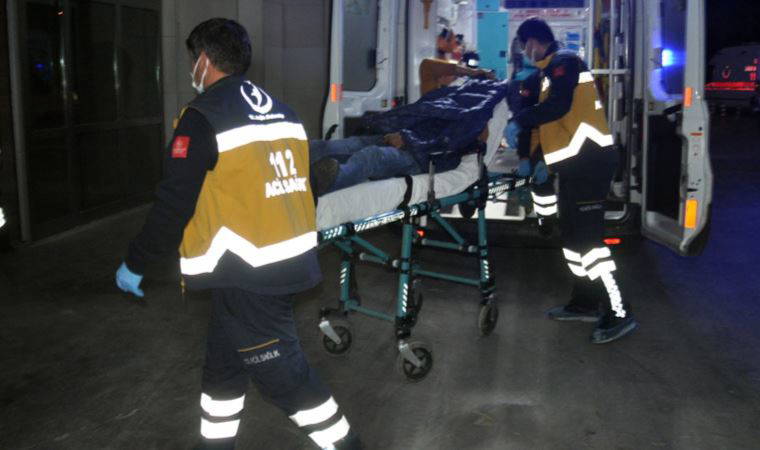 Baba, oğul kavgası hastanede bitti