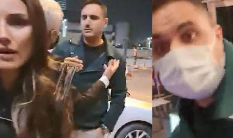 Mağazada 'sosyal mesafe' kavgası