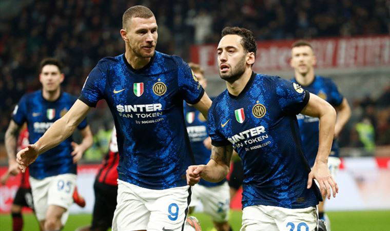 Milan-Inter derbisine Hakan Çalhanoğlu damgasını vurdu
