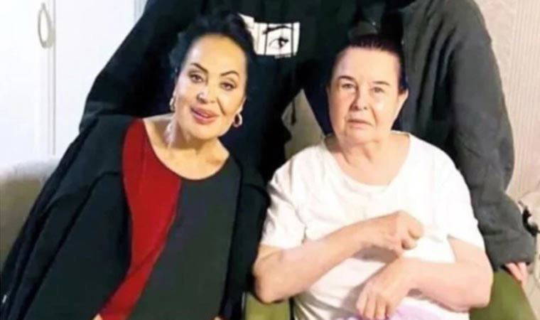 Türkan Şoray'dan hastanede tedavi gören Fatma Girik'e ziyaret